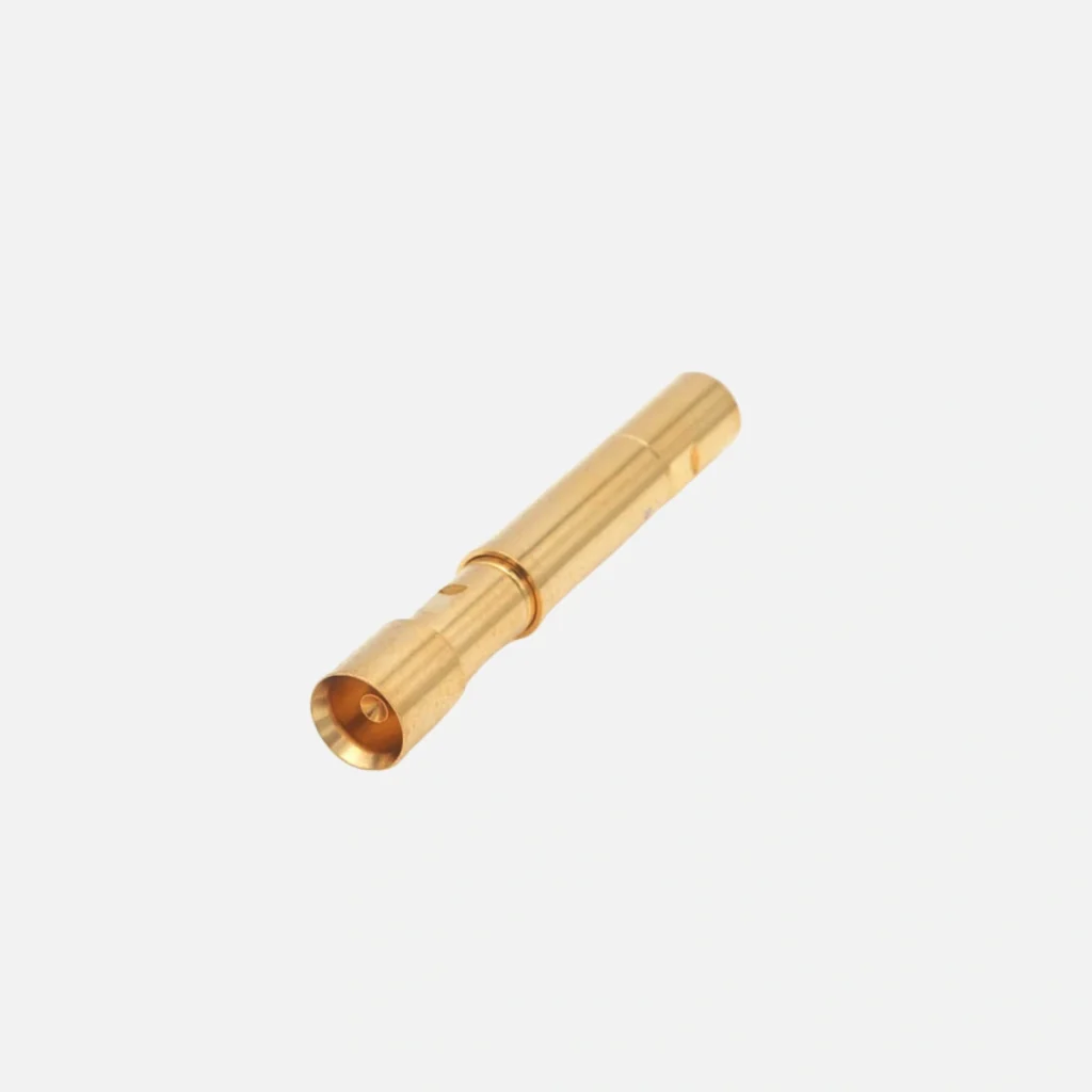 MCX Female to FAKRA Plug RF Test Probe connected to a vehicle antenna module