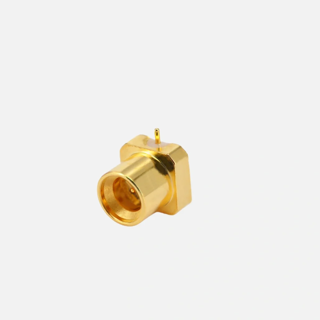 Mini SMP RF Connector, 40GHz, Full Detent, SMD Pin for 5G and Radar Systems