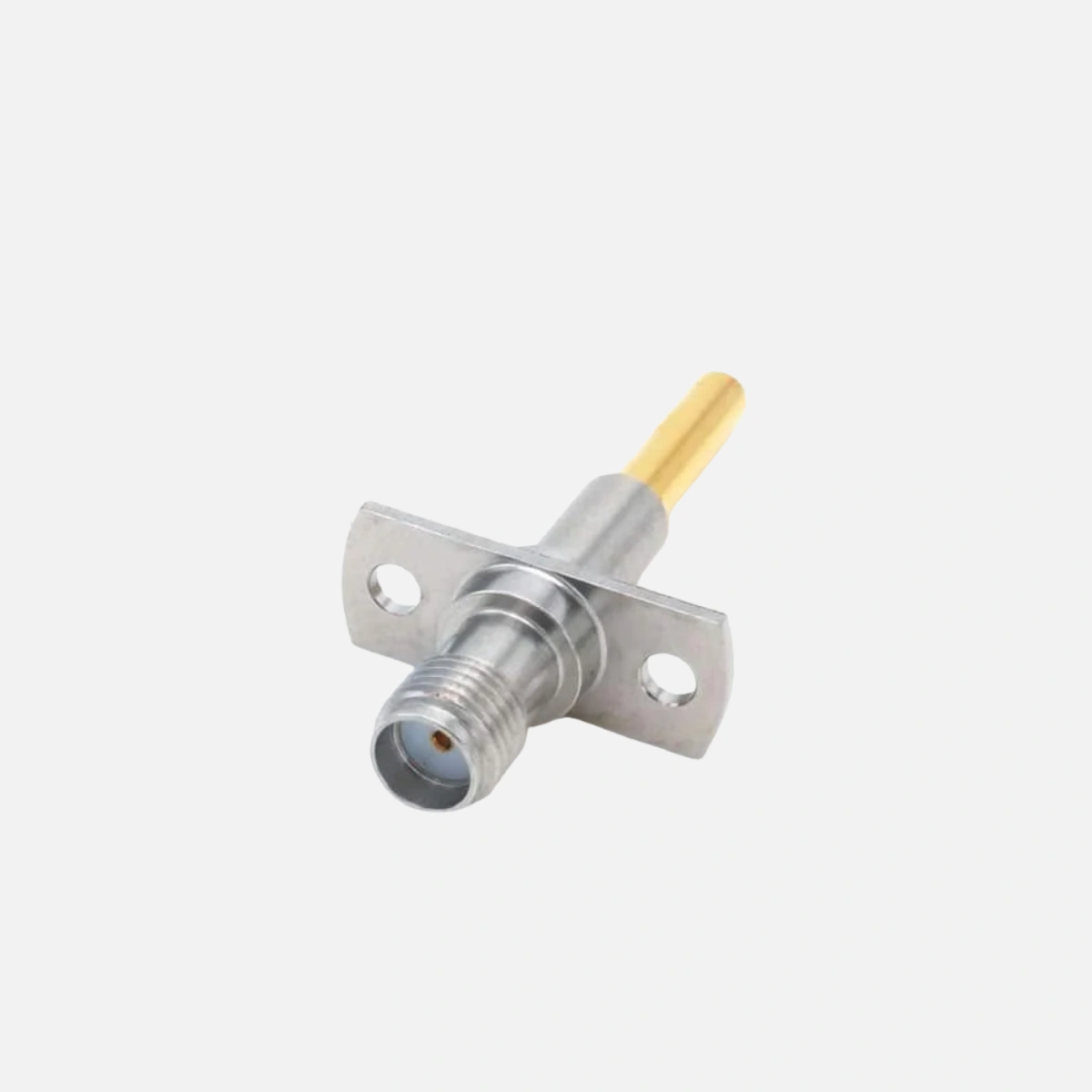 Aerospace-grade test probe with SMA to MS156 interface for flight communication systems