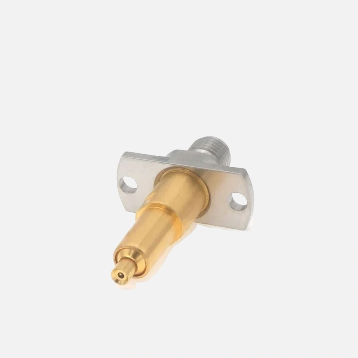 RF test probe connecting SMA to SWG interface for Murata MXHQ series connector validation