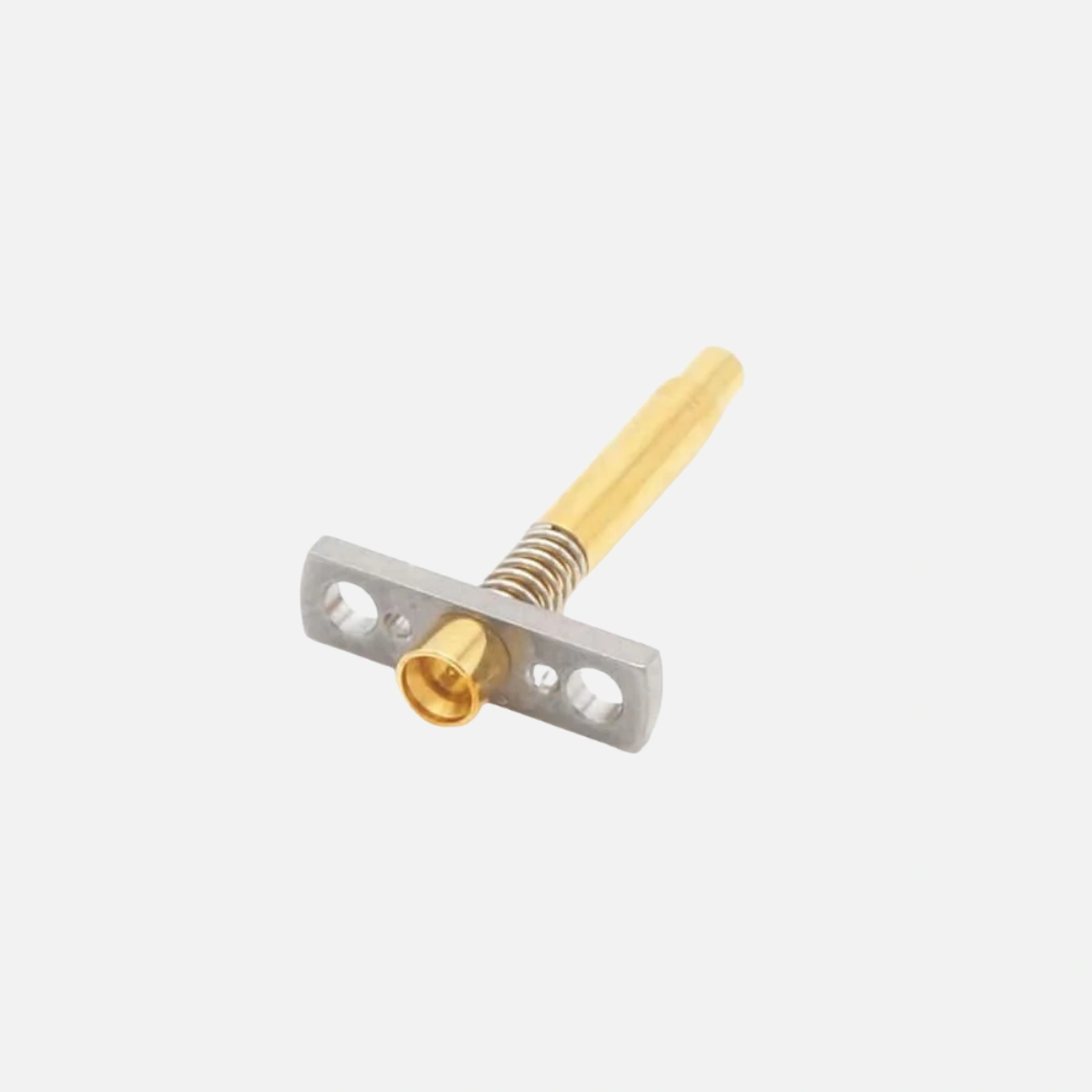 Low-profile SMPM to SWG probe with 40GHz performance for dense array applications